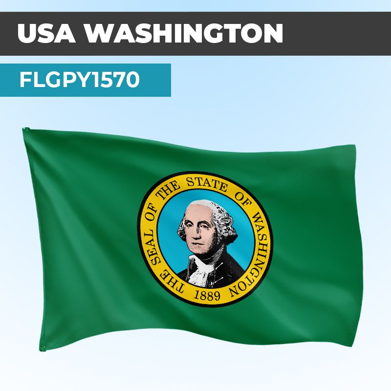Drapeau WASHINGTON | Pavillon | États Américains