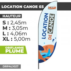 Oriflamme LOCATION DE CANOE 03