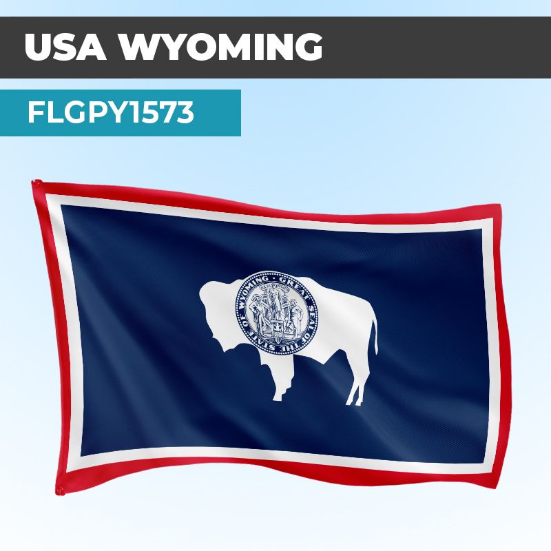 Drapeau WYOMING | Pavillon | États Américains