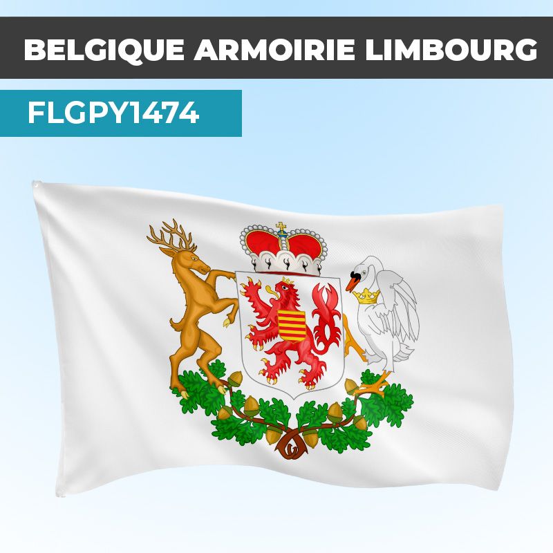 Drapeau ARMOIRIE LIMBOURG | Pavillon | Provinces Belges
