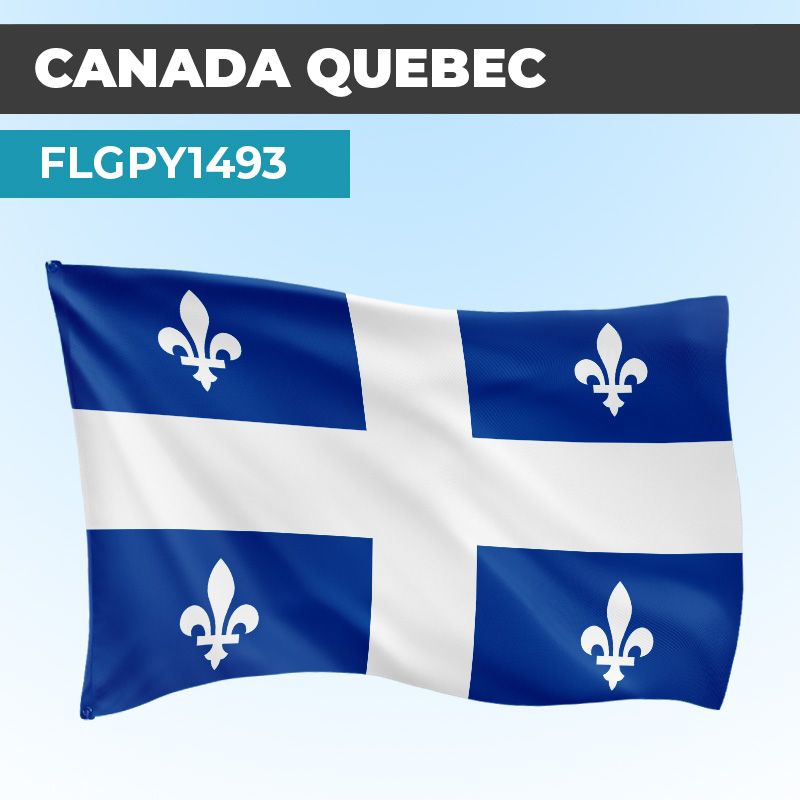 Drapeau QUEBEC | Pavillon | Provinces Canadiennes
