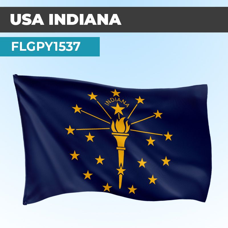 Drapeau INDIANA | Pavillon | États Américains