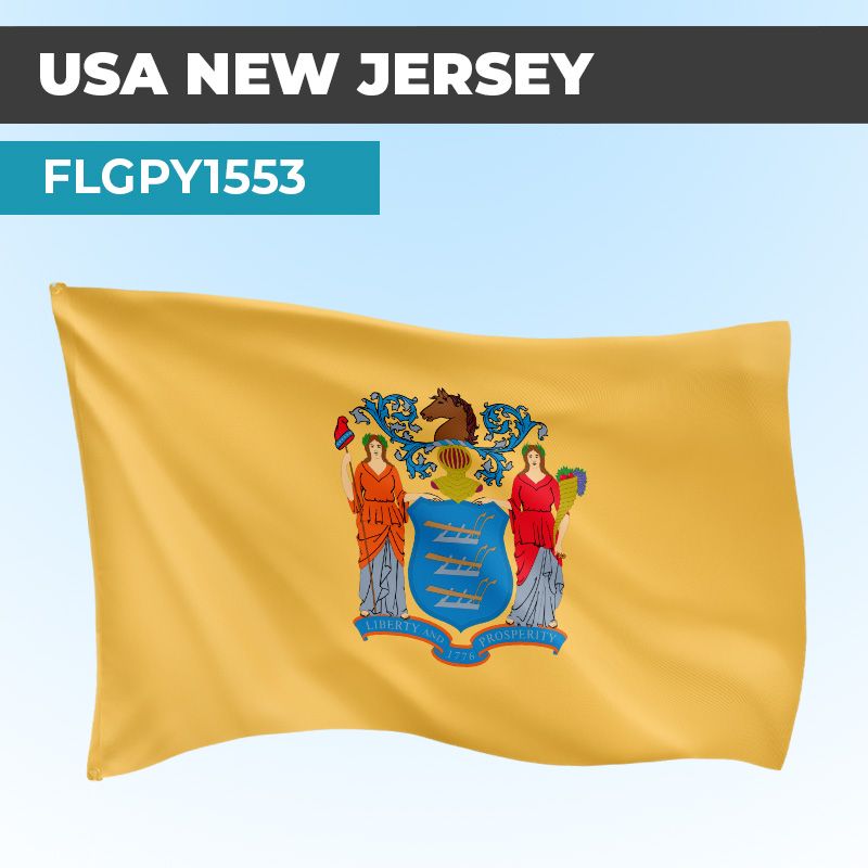 Drapeau NEW JERSEY | Pavillon | États Américains