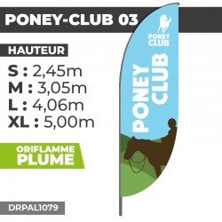 Oriflamme PONEY-CLUB 03