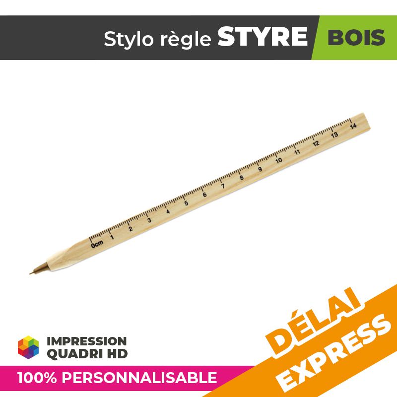 Stylo règle Personnalisé | STYRE