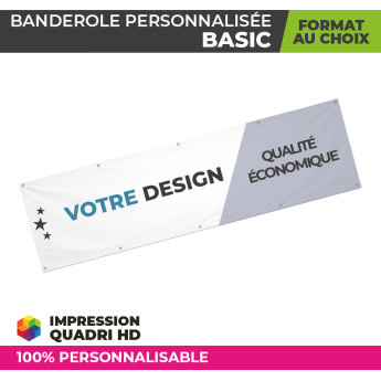 Banderole personnalisée pas cher
