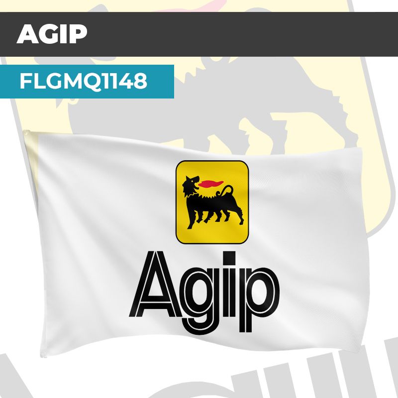 Drapeau AGIP | Pavillon | Marque de Combustible