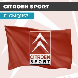 Drapeau CITROËN SPORT VINTAGE | Pavillon | Marque Automobile