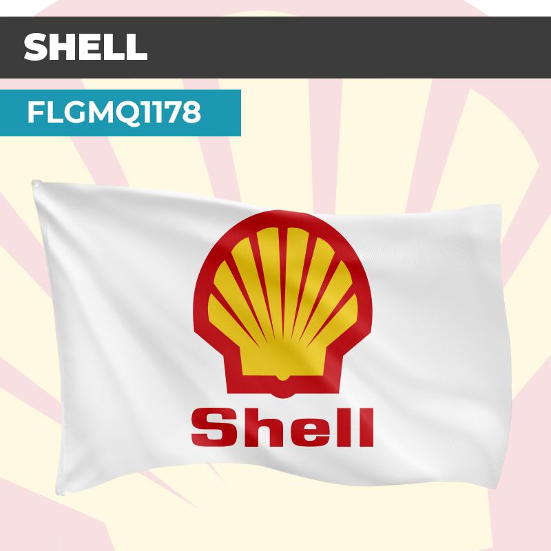 Drapeau SHELL | Pavillon | Marque de Combustible