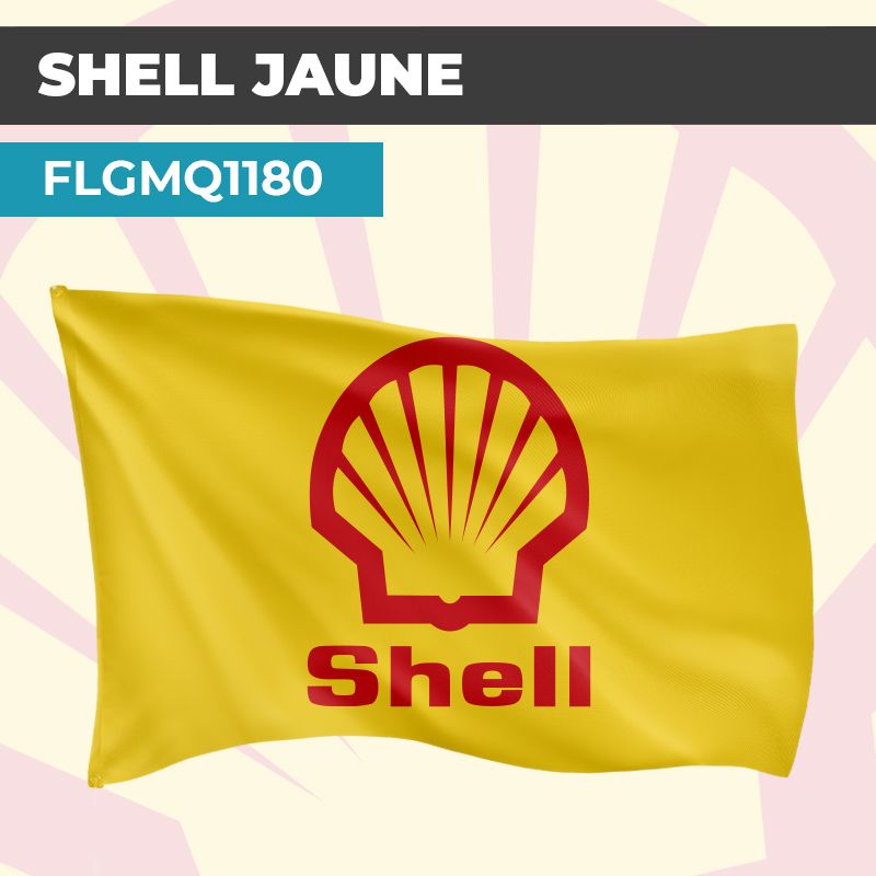 Drapeau SHELL | Pavillon | Marque de Combustible