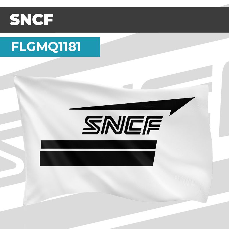Drapeau SNCF GRANDES LIGNES | Pavillon | Transport ferroviaire