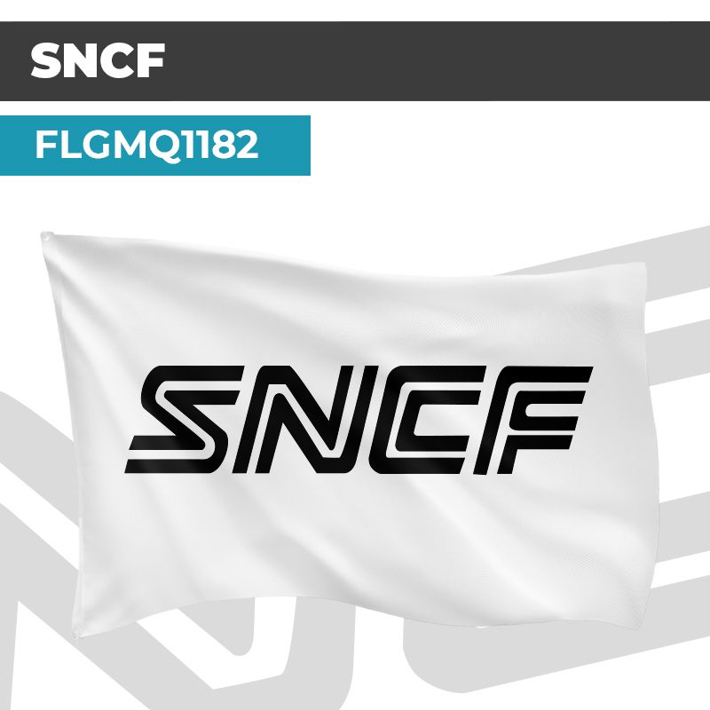Drapeau SNCF | Pavillon | Transport ferroviaire