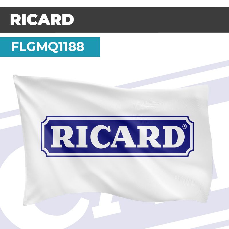 Drapeau RICARD SIMPLE | Pavillon | Marque d'alcool