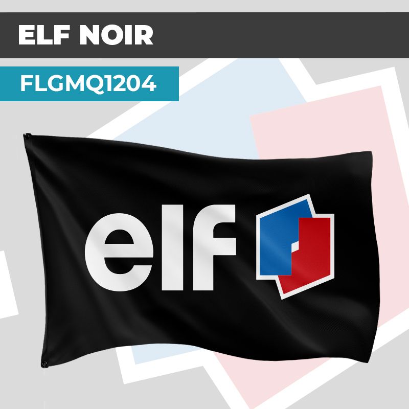 Drapeau ELF | Pavillon | Marque de Combustible
