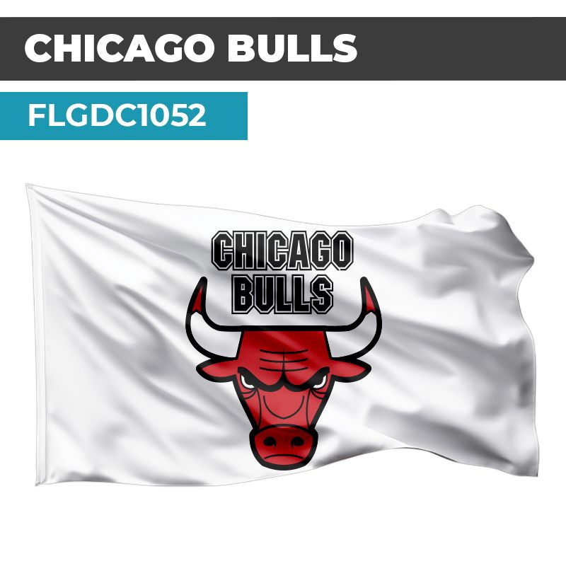 Drapeau CHICAGO BULLS | Pavillon | Équipe de Basket-Ball