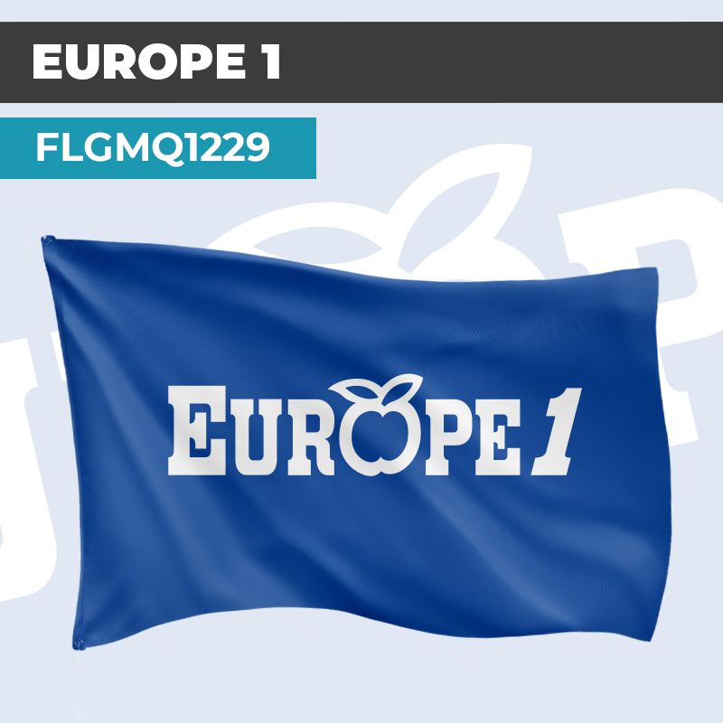 Drapeau EUROPE 1 | Pavillon | Marque Station de Radio