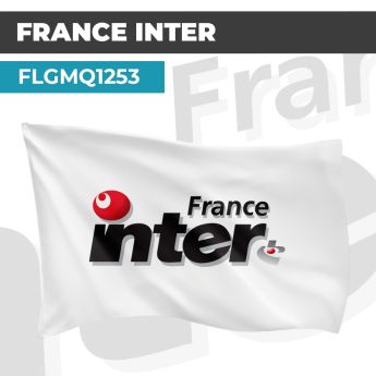 Drapeau FRANCE INTER | Pavillon | Marque Station de Radio