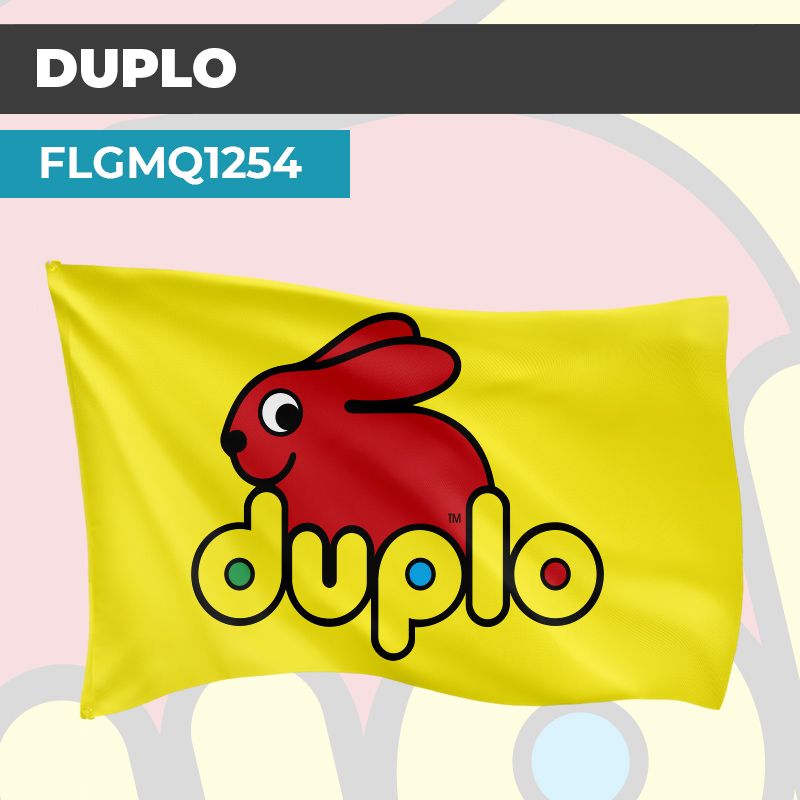 Drapeau DUPLO | Pavillon | Marque de Jeux