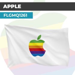 Drapeau APPLE ARC-EN-CIEL | Pavillon | Marque Ordinateur