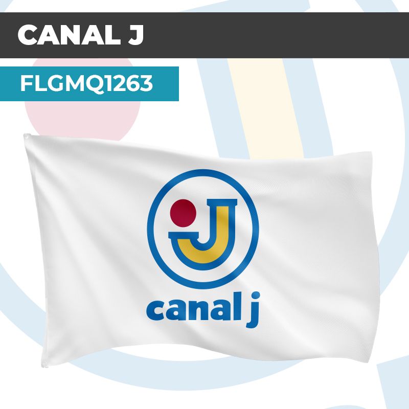 Drapeau CANAL J | Pavillon | Marque Chaîne de Télévision