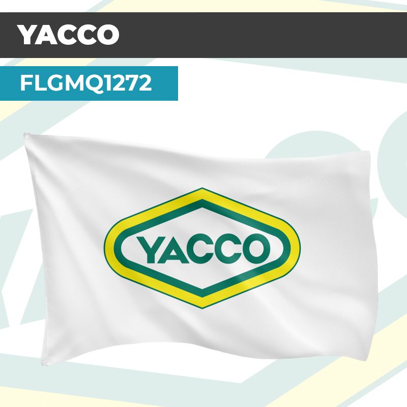 Drapeau YACCO | Pavillon | Marque d'Huile Moteur
