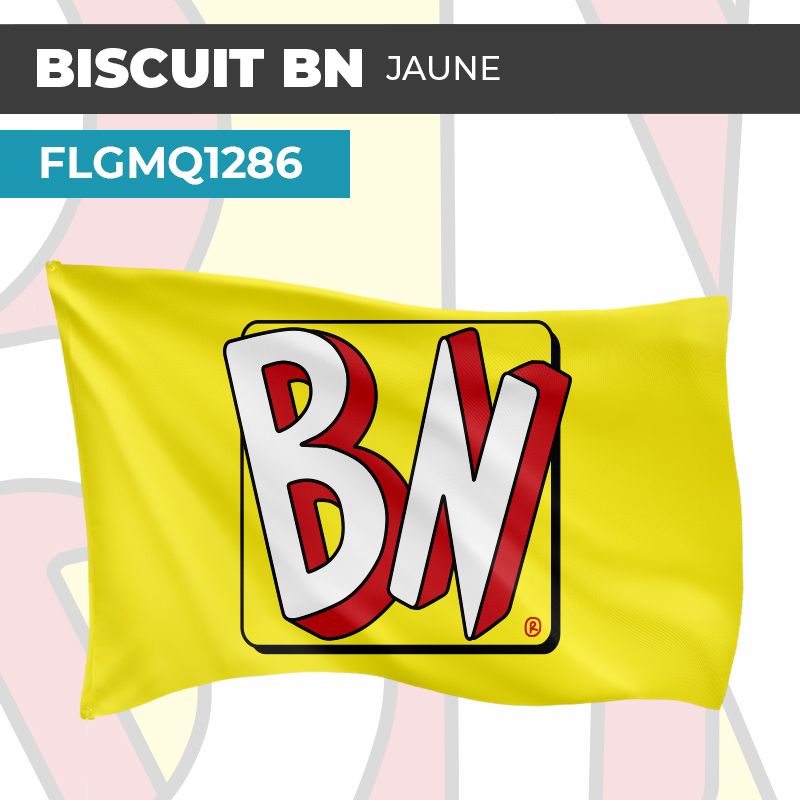 Drapeau BISCUIT BN | Pavillon | Marque Alimentaire