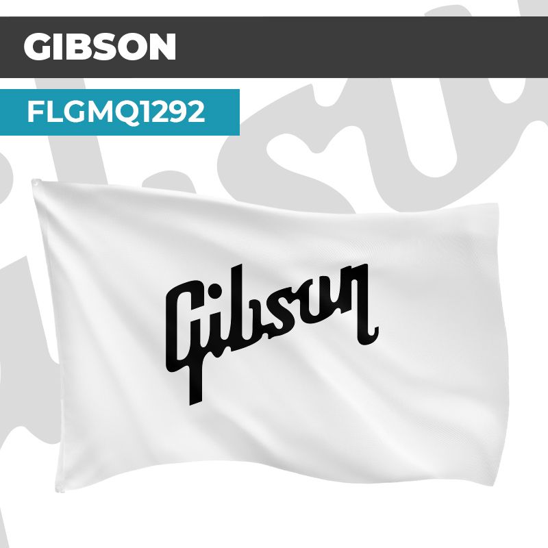 Drapeau GIBSON | Pavillon | Marque de Guitare