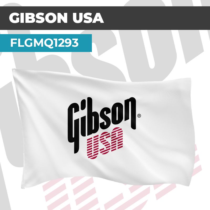 Drapeau GIBSON USA | Pavillon | Marque de Guitare