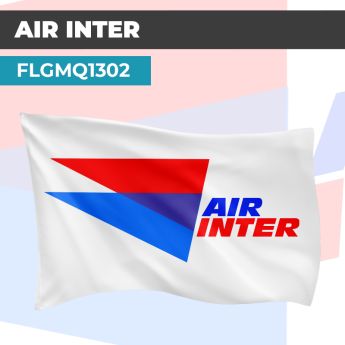Drapeau AIR INTER | Pavillon | Marque d'Aviation