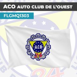 Drapeau ACO AUTO CLUB DE L'OUEST | Pavillon | Marque Club Automobile