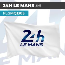 Drapeau 24H LE MANS 2018 | Pavillon | Marque Compétition Automobile