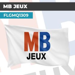 Drapeau MB JEUX | Pavillon | Marque de Jeux