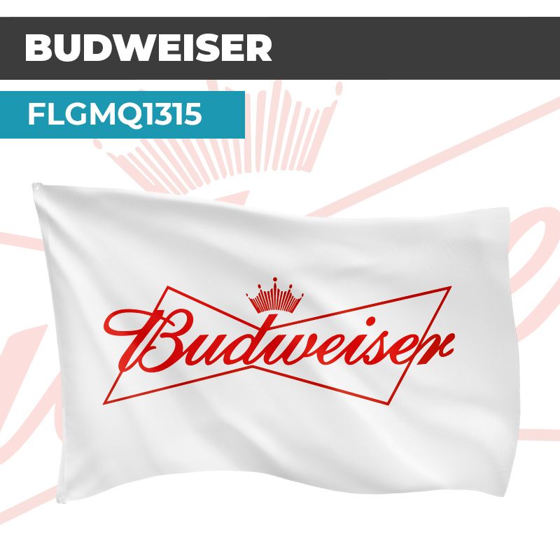 Drapeau BUDWEISER | Pavillon | Marque de Bières