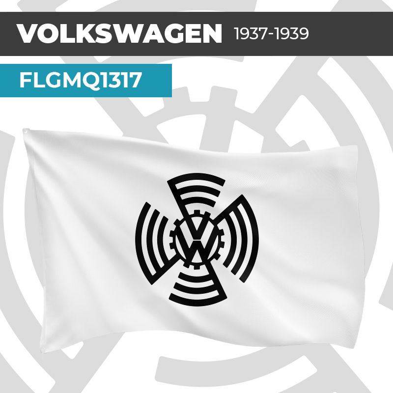Drapeau VOLKSWAGEN 1937-1939 | Pavillon | Marque Automobile
