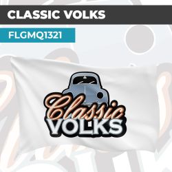 Drapeau CLASSIC VOLKS | Pavillon | Marque Automobile