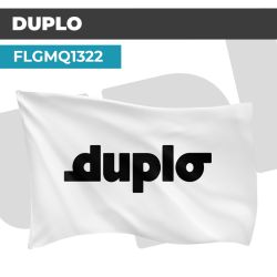 Drapeau DUPLO MONOCHROME | Pavillon | Marque de Jeux