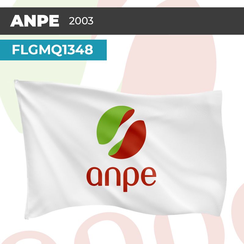 Drapeau ANPE 2003 | Pavillon | Marque Vintage
