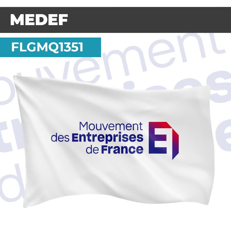 Drapeau MEDEF | Pavillon | Marque Syndicat