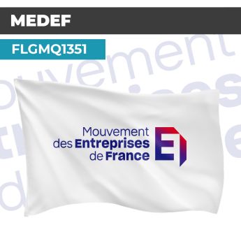 Drapeau MEDEF | Pavillon | Marque Syndicat