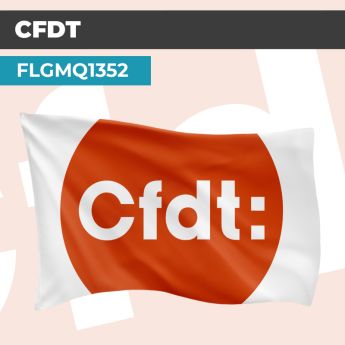 Drapeau CFDT | Pavillon | Marque Syndicat