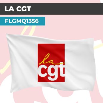 Drapeau LA CGT | Pavillon | Marque Syndicat