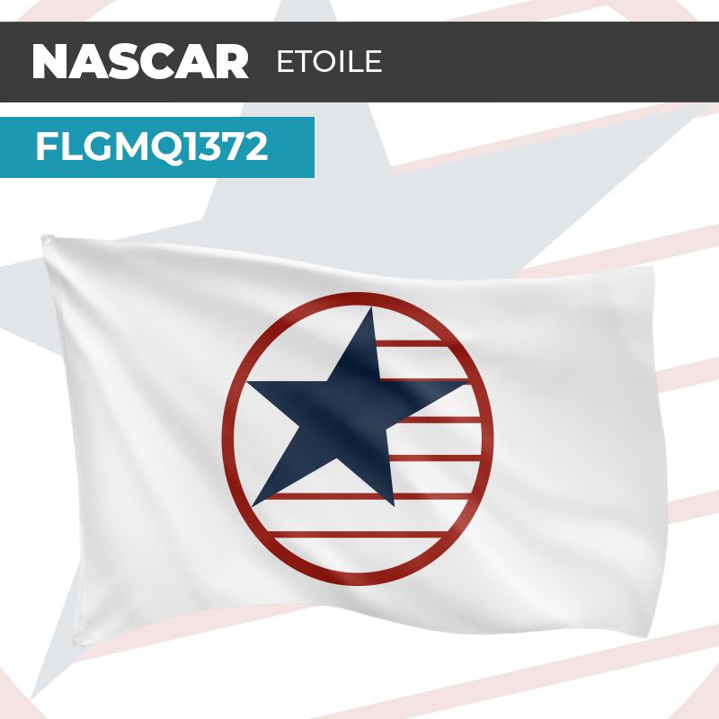 Drapeau NASCAR ÉTOILE | Pavillon | Marque Association automobile