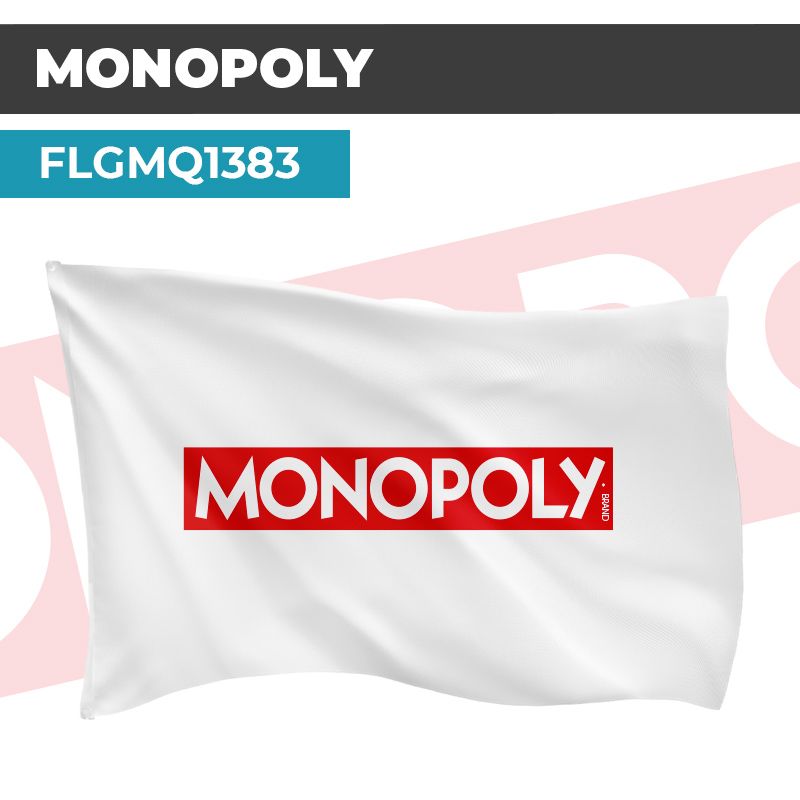 Drapeau MONOPOLY | Pavillon | Marque Jeux de société
