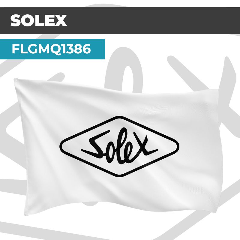 Drapeau SOLEX | Pavillon | Marque Deux-roues