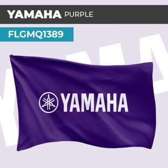 Drapeau YAMAHA VIOLET | Pavillon | Marque Deux-roues