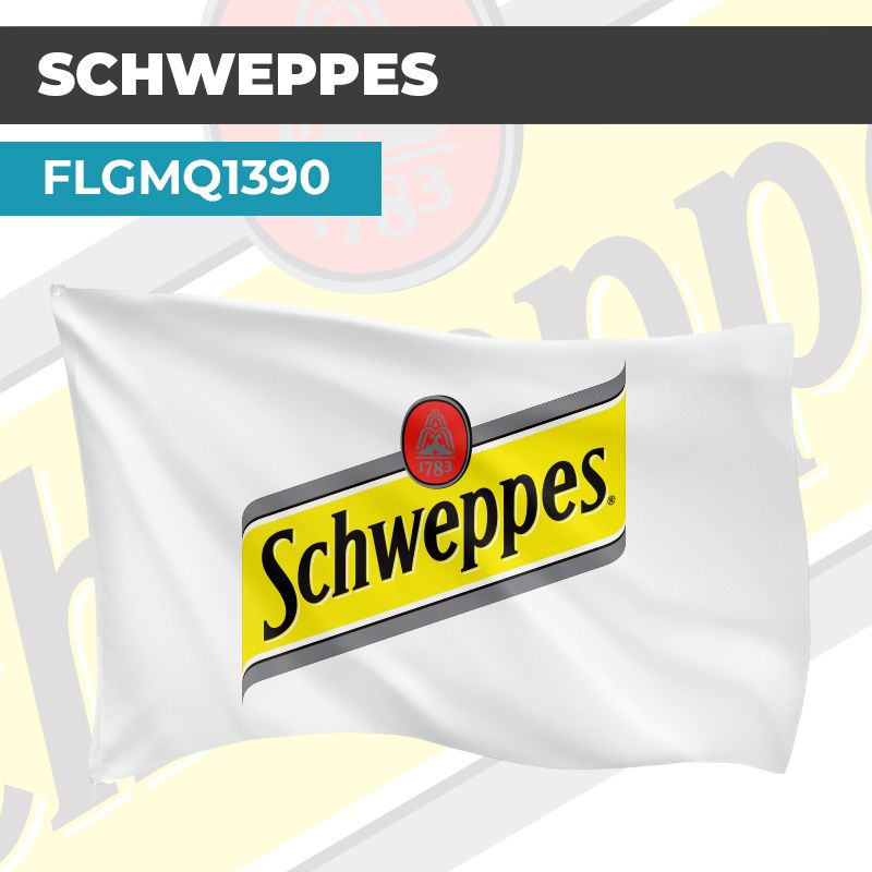 Drapeau SCHWEPPES | Pavillon | Marque Soda