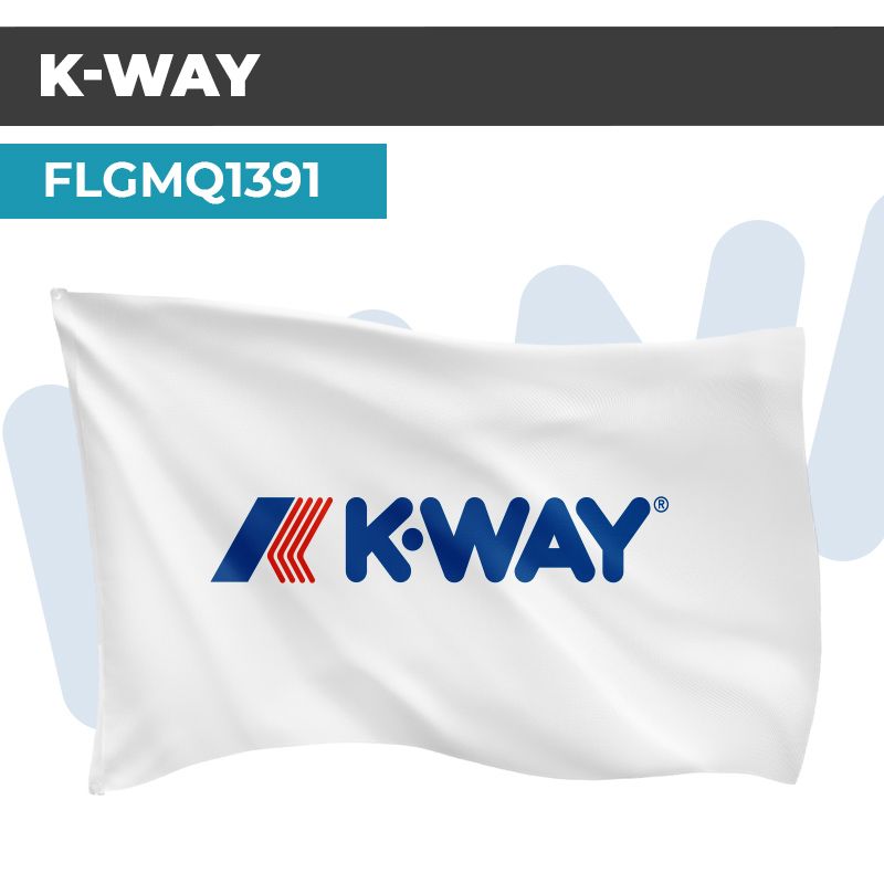 Drapeau K-WAY | Pavillon | Marque Vêtements Vintage