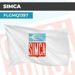 Drapeau SIMCA | Pavillon | Marque Automobile
