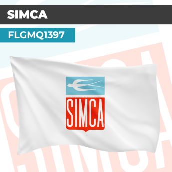 Drapeau SIMCA | Pavillon | Marque Automobile