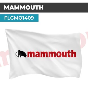 Drapeau MAMMOUTH | Pavillon | Marque Supermarché Vintage